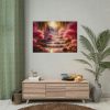 92408-413.jpg Waterfall in Rose Scenery Poster