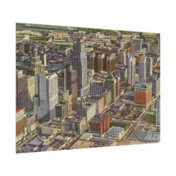 Recent Skyline View of Houston Poster