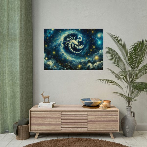 Zodiac Sign of Scorpio Poster
