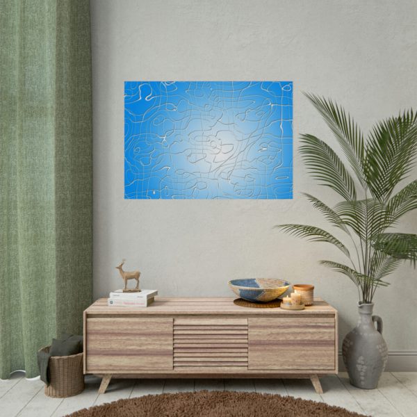 Puzzle Pop Art Poster