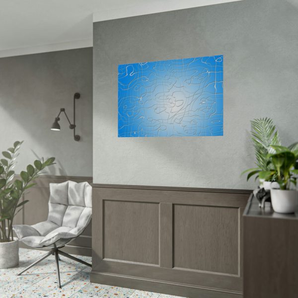 Puzzle Pop Art Poster