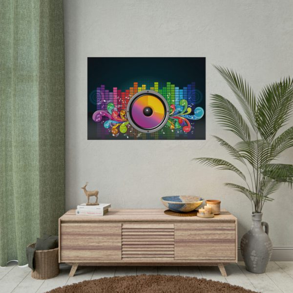 Speakers Equalizer Poster