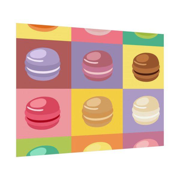 Macarons Pop Art Poster