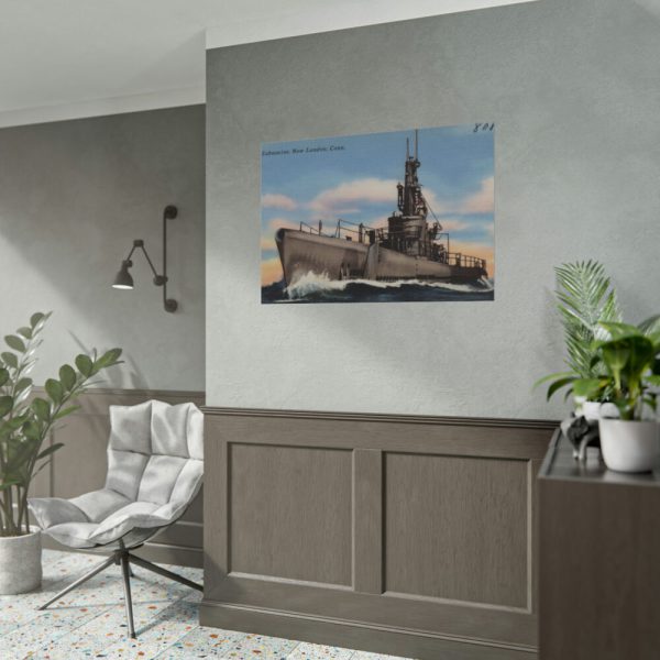 92408-469.jpg Submarine, New London, Conn Poster