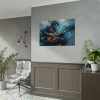 92408-514.jpg Man Playing Electric Guitar Art Poster