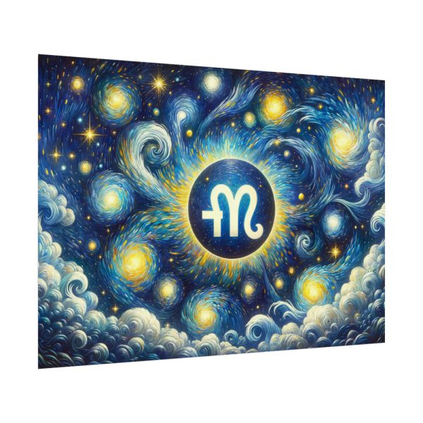 92408-52.jpg Zodiac Sign of Capricorn Poster