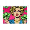 92408-536.jpg Girl With Money Poster