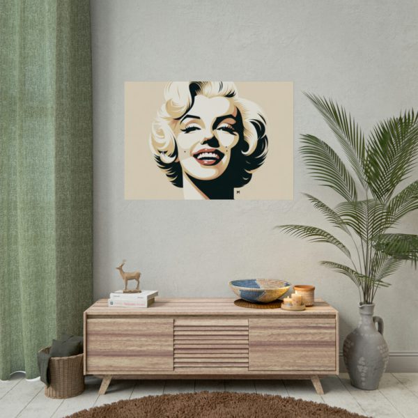 92408-548.jpg Marilyn Monroe Capturing Iconic Presence And Charisma Poster