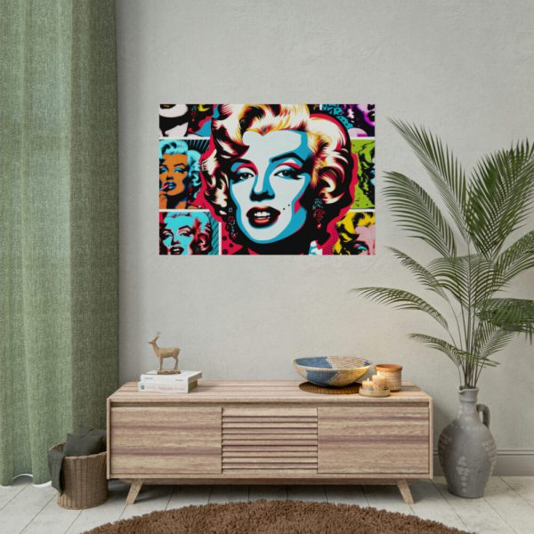 Marilyn Monroe's Iconic Presence and Charisma Poster