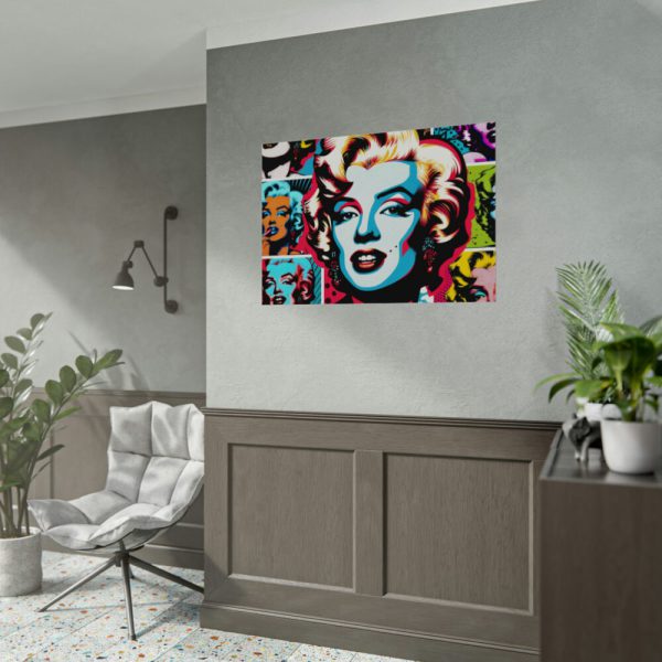Marilyn Monroe's Iconic Presence and Charisma Poster