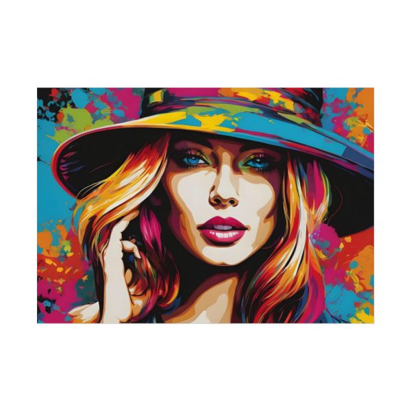 Woman Pop Art Graffiti II Poster