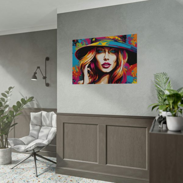Woman Pop Art Graffiti II Poster