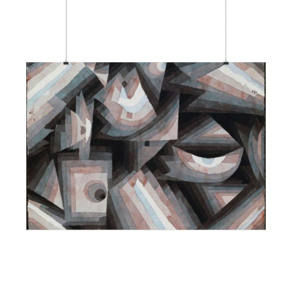 92408-581.jpg Crystal Gradation (1921) by Paul Klee Poster