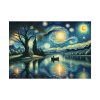 92408-60.jpg Men On the Boat in the Night Poster