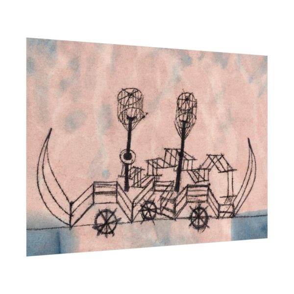 92408-607.jpg Alter Dampfer (Old Steamboat) (1922) by Paul Klee Poster