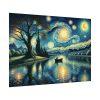 92408-62.jpg Men On the Boat in the Night Poster