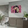 Pop Art Woman With Donuts Poster