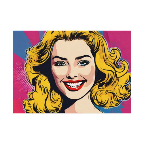 Pop Art Woman Poster