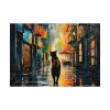 Pop Art Alley Cat Print Poster