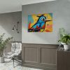 Bird Abstract Pop Art Print Poster