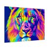 Lion's Splendor Pop Art Poster