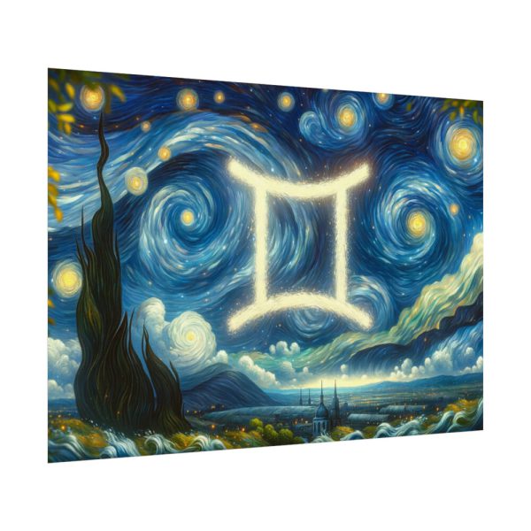 Zodiac Sign of Gemini Poster