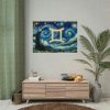 Zodiac Sign of Gemini Poster