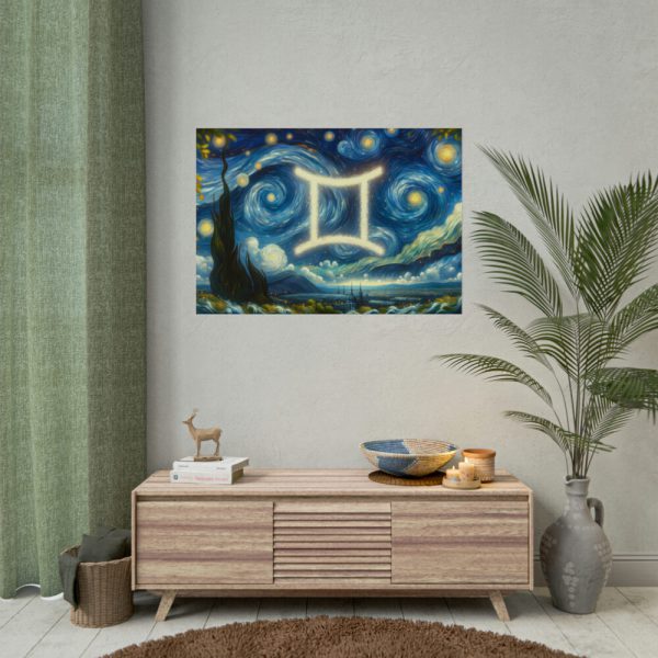 Zodiac Sign of Gemini Poster