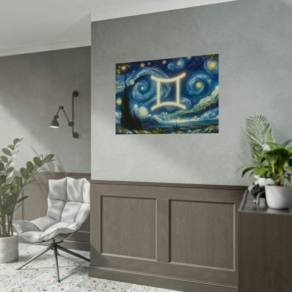 Zodiac Sign of Gemini Poster