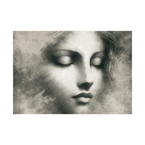 Woman Inspired by Leonardo da Vinci Poster
