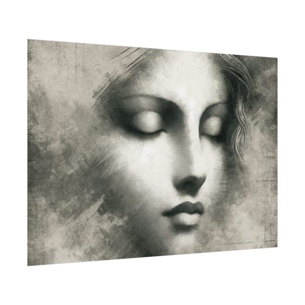 92408-87.jpg Woman Inspired by Leonardo da Vinci Poster