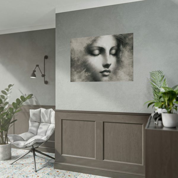 92408-89.jpg Woman Inspired by Leonardo da Vinci Poster