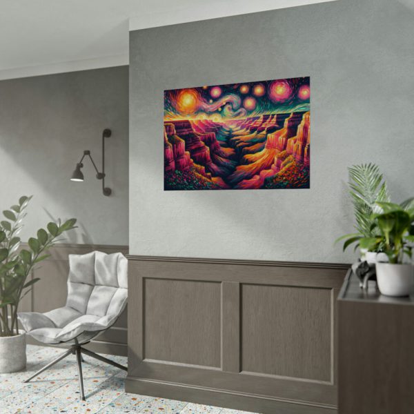 92408-9.jpg Grand Canyon Under Starry Night Night Poster