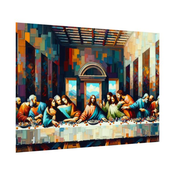 92408-92.jpg The Last Supper by Leonardo da Vinci HandCrafted Poster