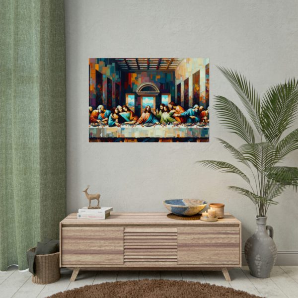 92408-93.jpg The Last Supper by Leonardo da Vinci HandCrafted Poster