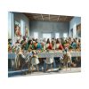 92409-107.jpg Modern Interpretation of Leonardo da Vinci's The Last Supper Poster