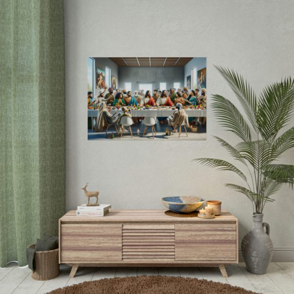 92409-108.jpg Modern Interpretation of Leonardo da Vinci's The Last Supper Poster