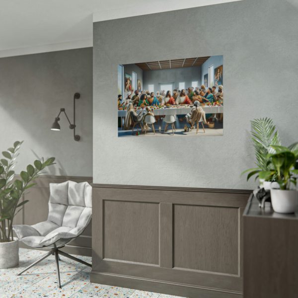 92409-109.jpg Modern Interpretation of Leonardo da Vinci's The Last Supper Poster