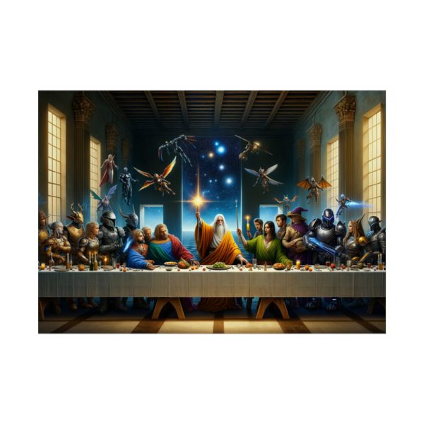 92409-110.jpg Characters From Sci-Fi and Fantasy Poster