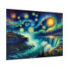 92409-12.jpg Niagara Falls Under Starry Night Poster