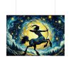 Zodiac Sign of Sagitarius Poster