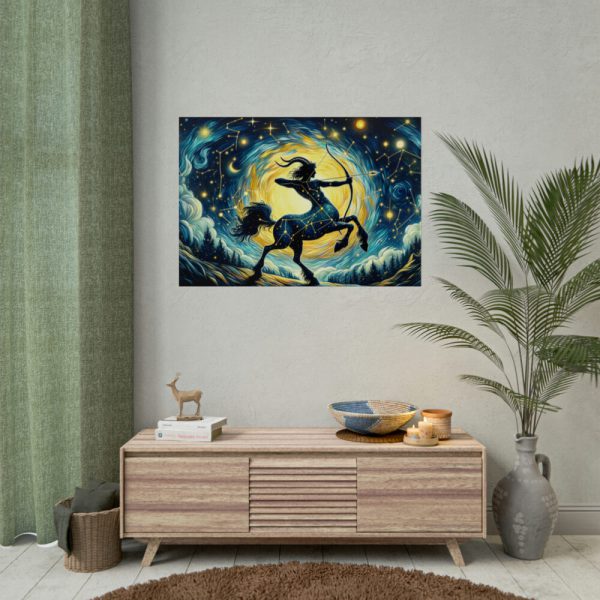 Zodiac Sign of Sagitarius Poster