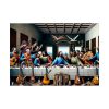 92409-140.jpg Modern Adaptation of Leonardo da Vinci's 'The Last Supper' With Legendary Musicians Poster