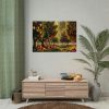 92409-153.jpg Orchard Bounty With Fruit-Laden Trees And RusticLadder Poster