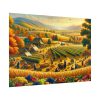 92409-167.jpg Traditional Harvest Scene Capturing the Essence of Pastoral Landscapes Poster