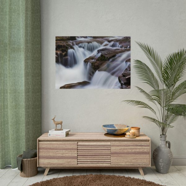 92409-218.jpg Stream of Water in Rumania Poster