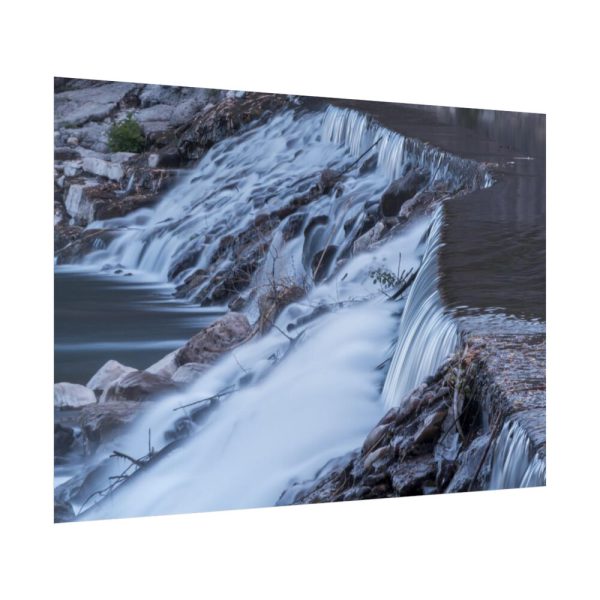 92409-222.jpg Waterfall River Close Up in France Poster
