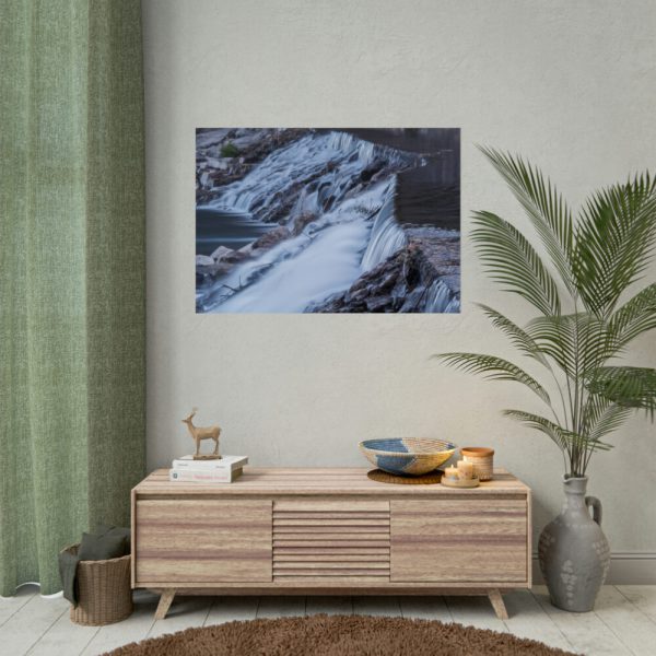 92409-223.jpg Waterfall River Close Up in France Poster