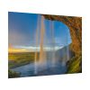 92409-237.jpg Waterfall on Cave Poster