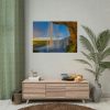 92409-238.jpg Waterfall on Cave Poster